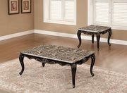 Albacete End Table Walnut & Campage - The Mattress Center (Fresno,CA)