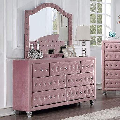 ZOHAR Dresser, Pink - The Mattress Center (Fresno,CA)