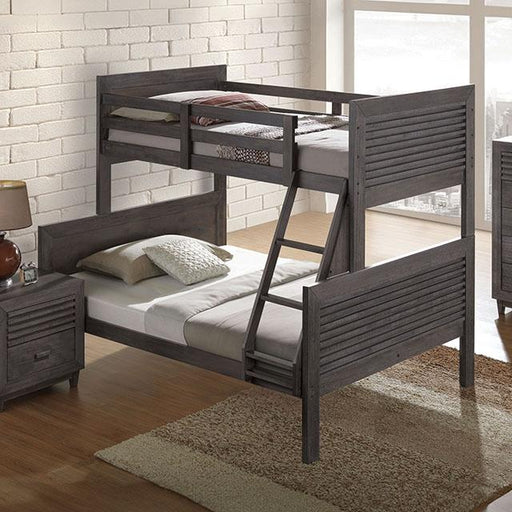 Witham Twin/Full & Twin/Twin Bunk Bed - The Mattress Center (Fresno,CA)