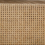 ALESUND Loveseat, Beige/Light Oak, Natural & Brown - The Mattress Center (Fresno,CA)
