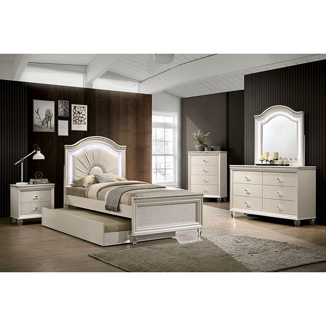 ALLIE Chest Beige & Brown - The Mattress Center (Fresno,CA)