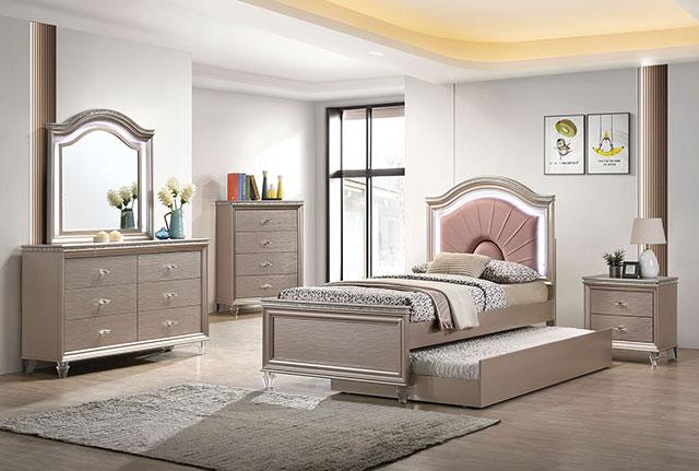ALLIE Chest Beige & Brown - The Mattress Center (Fresno,CA)