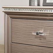 ALLIE Dresser Beige & Rose Gold - The Mattress Center (Fresno,CA)