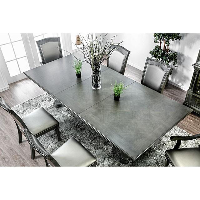 Alpena Gray Dining Table - The Mattress Center (Fresno,CA)