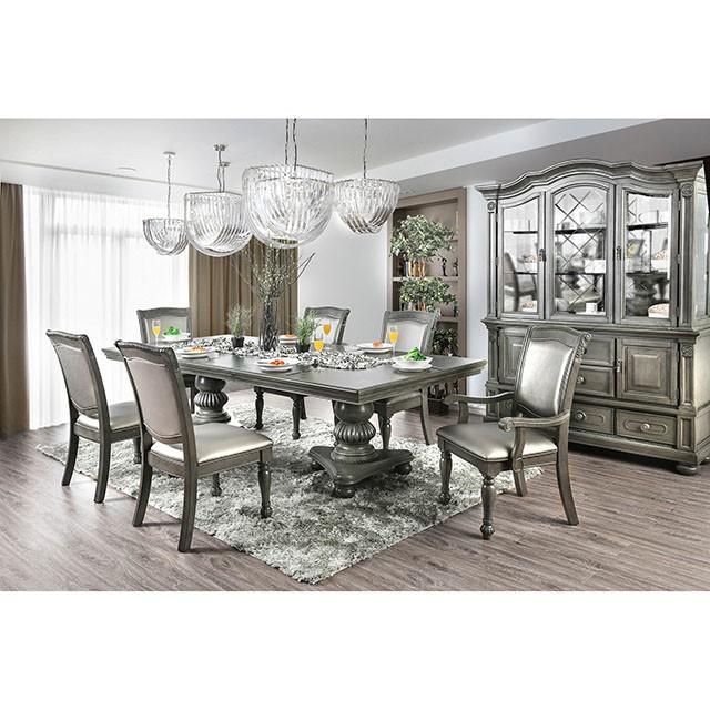 Alpena Gray Dining Table - The Mattress Center (Fresno,CA)
