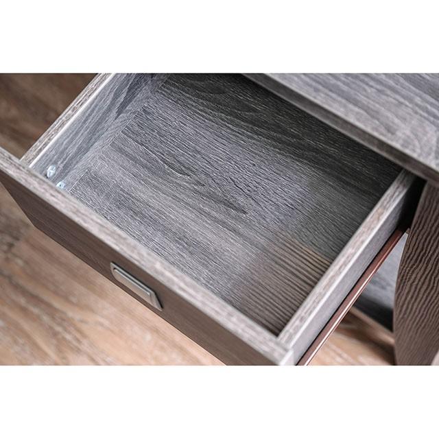 Amity Gray Sofa Table - The Mattress Center (Fresno,CA)