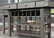ANAYA Counter Ht. Table, Gray - The Mattress Center (Fresno,CA)