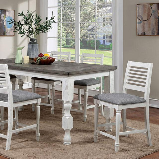 Calabria 7 Pc Counter Ht Table Set - The Mattress Center (Fresno,CA)