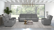 Antonius Manual Recliner Loveseat w/ Console - The Mattress Center (Fresno,CA)