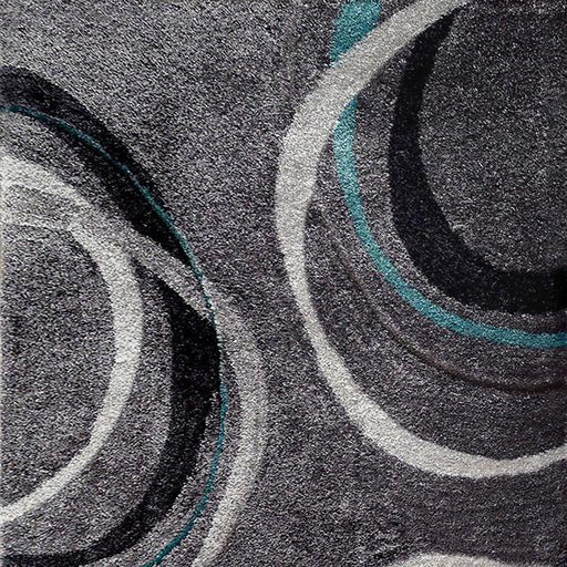 Caledon Gray 5' X 7' Area Rug - The Mattress Center (Fresno,CA)