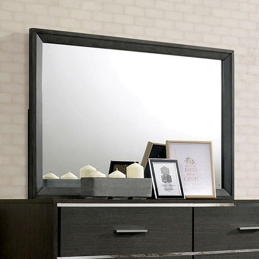 Camryn Warm Gray Mirror - The Mattress Center (Fresno,CA)