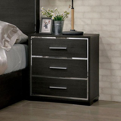 Camryn Warm Gray Night Stand - The Mattress Center (Fresno,CA)
