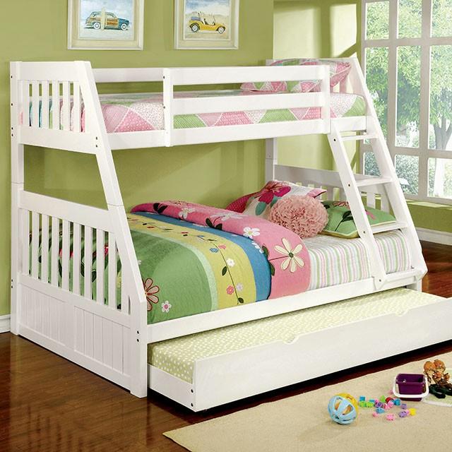 Canberra Twin/Full Bunk Bed - The Mattress Center (Fresno,CA)