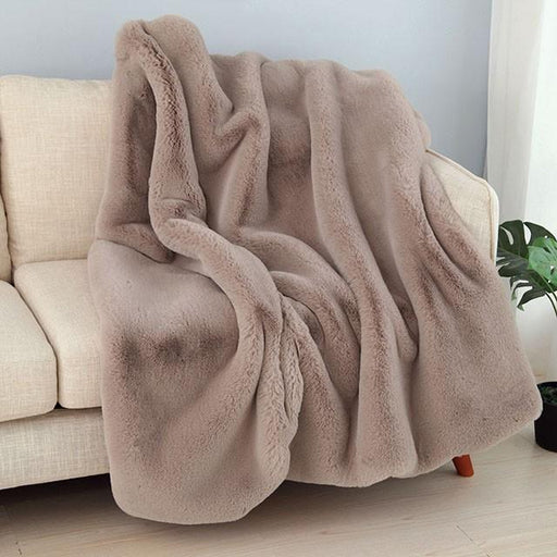 Caparica Blush Throw, Blush - The Mattress Center (Fresno,CA)