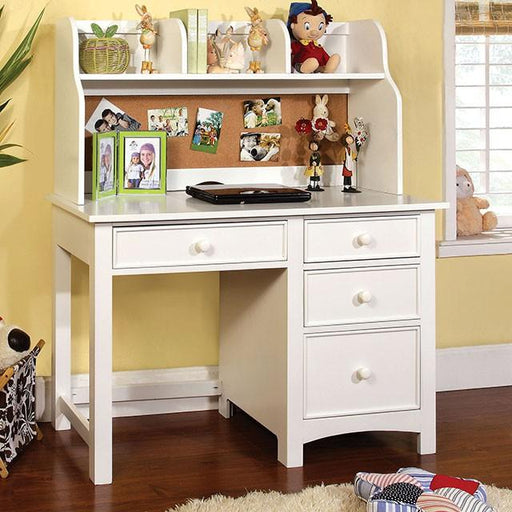 Omnus White Desk - The Mattress Center (Fresno,CA)