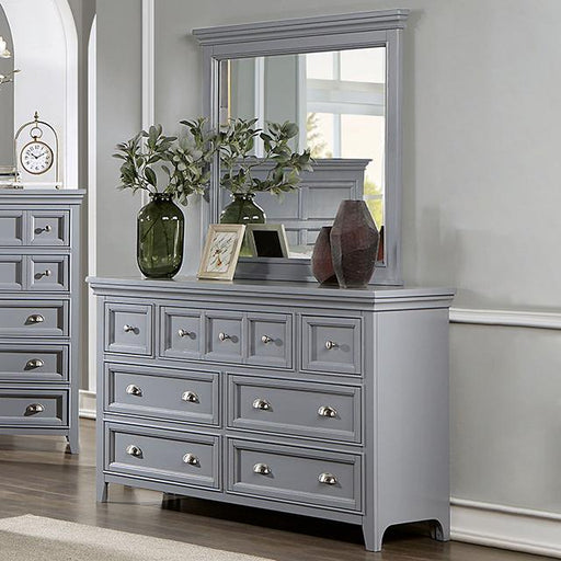 CASTLILE Dresser, Gray - The Mattress Center (Fresno,CA)