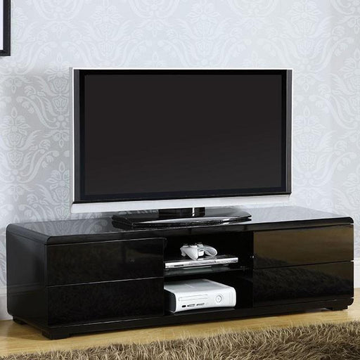 Cerro Black 59" TV Console, Black - The Mattress Center (Fresno,CA)