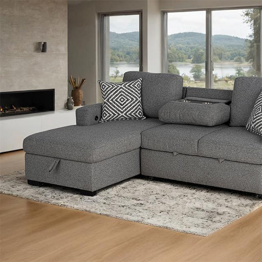 Chatham Sectional Gray - The Mattress Center (Fresno,CA)