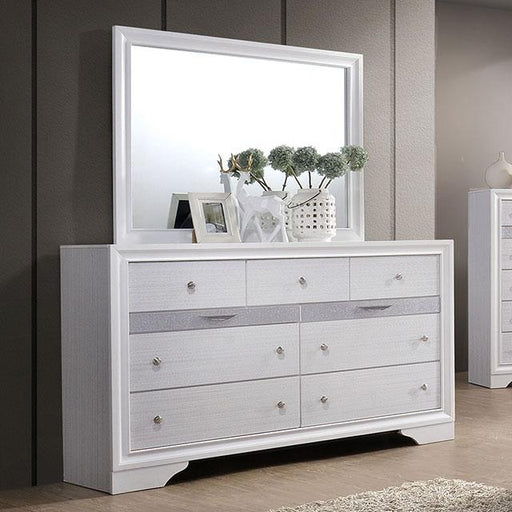 Chrissy White Dresser - The Mattress Center (Fresno,CA)