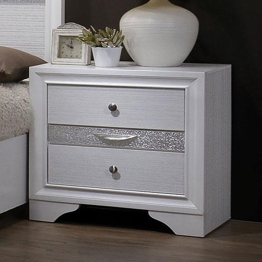 Chrissy White Night Stand - The Mattress Center (Fresno,CA)