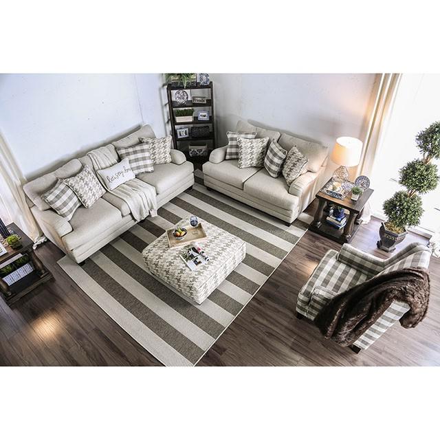Christine Light Gray Sofa - The Mattress Center (Fresno,CA)