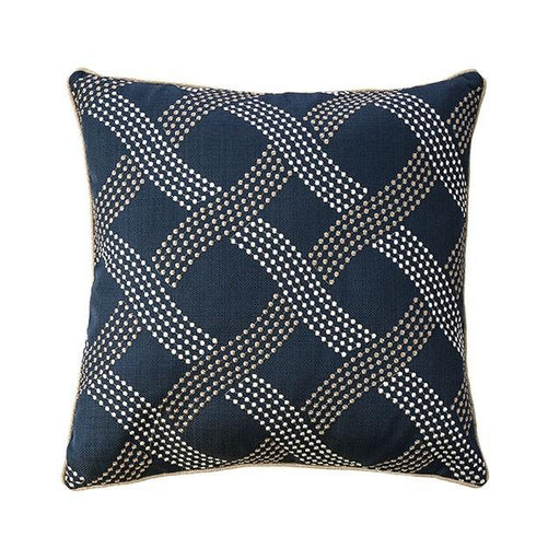 Cici Navy 20" X 20" Pillow, Navy (2/CTN) - The Mattress Center (Fresno,CA)