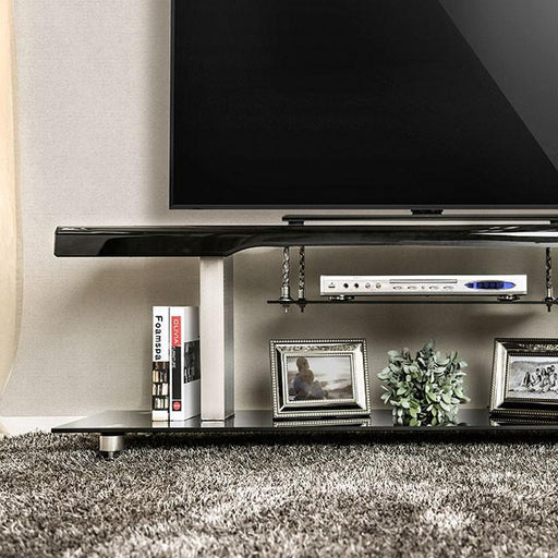 Dietrich Black 60" TV Console - The Mattress Center (Fresno,CA)