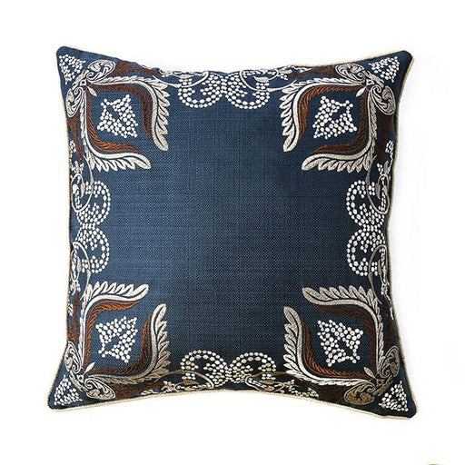 Dina Navy 20" X 20" Pillow, Navy (2/CTN) - The Mattress Center (Fresno,CA)