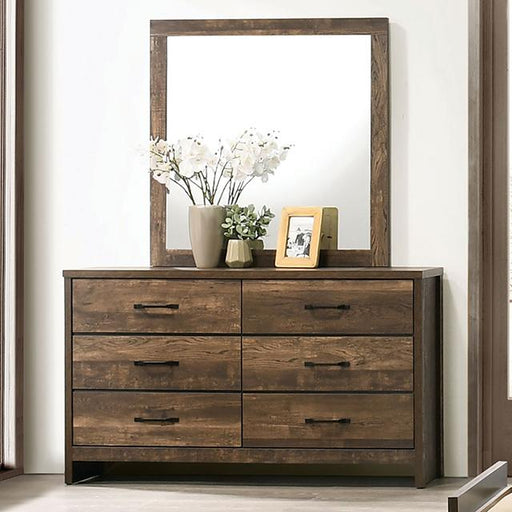 DUCKWORTH Dresser, Light Walnut - The Mattress Center (Fresno,CA)