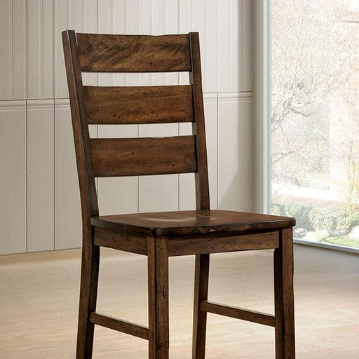Dulce Walnut Side Chair (2/CTN) - The Mattress Center (Fresno,CA)