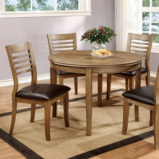 Dwight 48" Round Table - The Mattress Center (Fresno,CA)