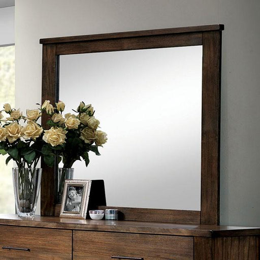 ELKTON Oak Mirror - The Mattress Center (Fresno,CA)