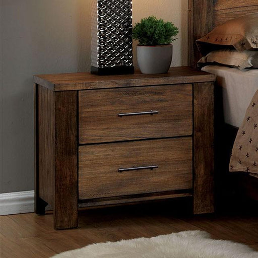 ELKTON Oak Night Stand - The Mattress Center (Fresno,CA)