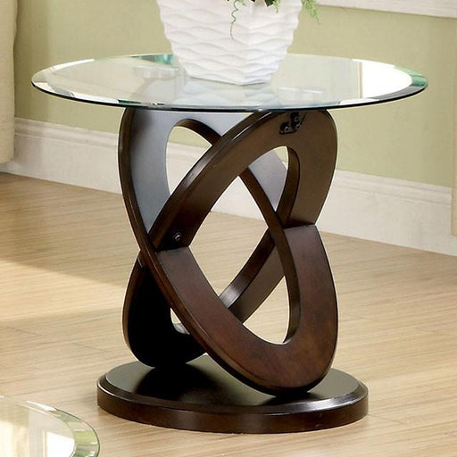 Atwood II Dark Walnut End Table - The Mattress Center (Fresno,CA)