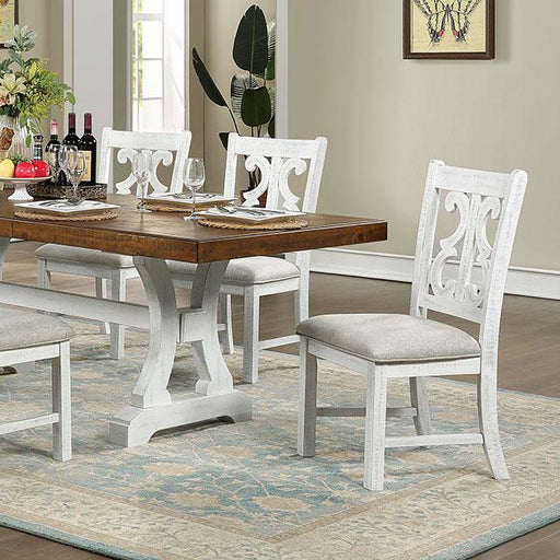 Auletta Transitional Dining Table Round & Squre - The Mattress Center (Fresno,CA)