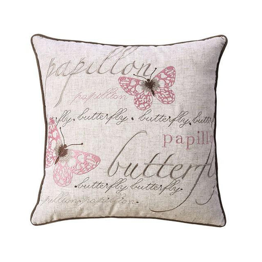 Elsa Natural 20" X 20" Pillow, Natural (2/CTN) - The Mattress Center (Fresno,CA)