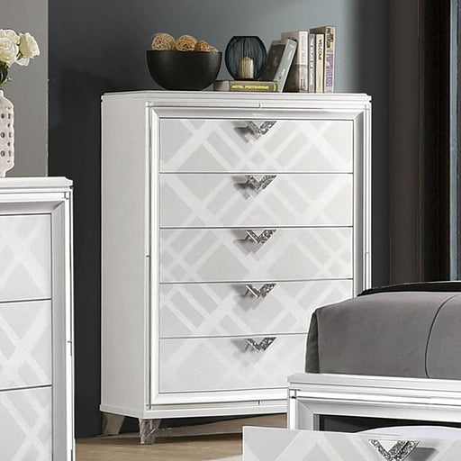 EMMELINE Chest, White - The Mattress Center (Fresno,CA)
