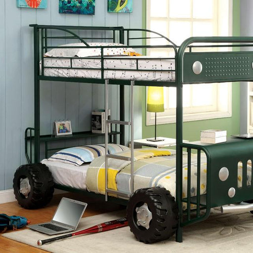 Explorer Twin/Twin Bunk Bed - The Mattress Center (Fresno,CA)