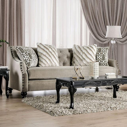 Ezrin Light Brown Sofa - The Mattress Center (Fresno,CA)