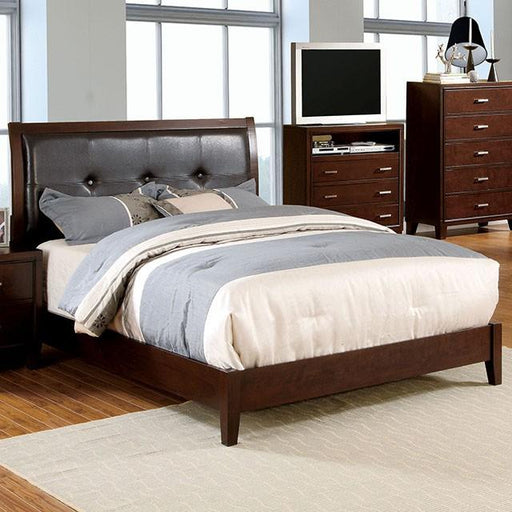 Enrico Bed Brown, Grey, & Black - The Mattress Center (Fresno,CA)