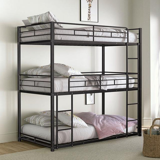 Felgu Triple Twin Metal Bunkbed - The Mattress Center (Fresno,CA)