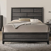 Errico Bed Grey & White - The Mattress Center (Fresno,CA)