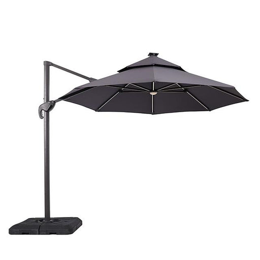 Xico 8 Ft Square Umbrella w/ Double Top w/ LED Light + 37" Large Base - The Mattress Center (Fresno,CA)