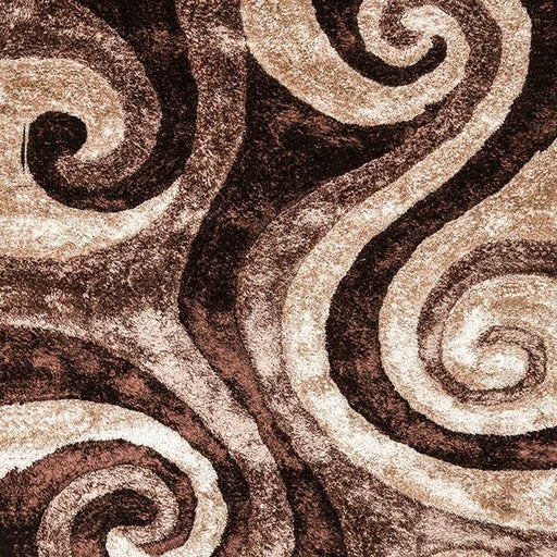 Fermont Brown Beige 5' X 8' Area Rug - The Mattress Center (Fresno,CA)