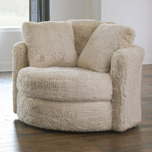 COCHRANE Chair, Cream/Beige - The Mattress Center (Fresno,CA)