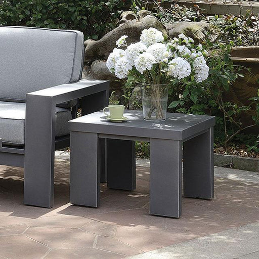 Codington Gray End Table - The Mattress Center (Fresno,CA)