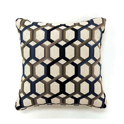 Comney Blue 18" X 18" Pillow, Blue (2/CTN) - The Mattress Center (Fresno,CA)