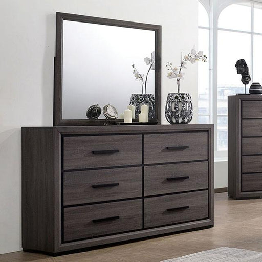 Conwy Gray Dresser - The Mattress Center (Fresno,CA)