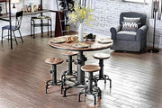 Foskey Antique Black Dining Table - The Mattress Center (Fresno,CA)
