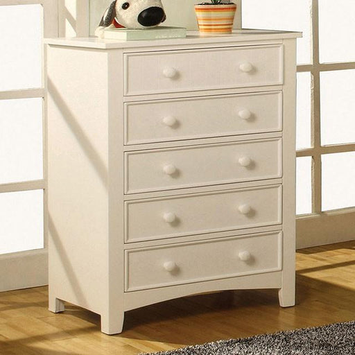 Corry White Chest - The Mattress Center (Fresno,CA)